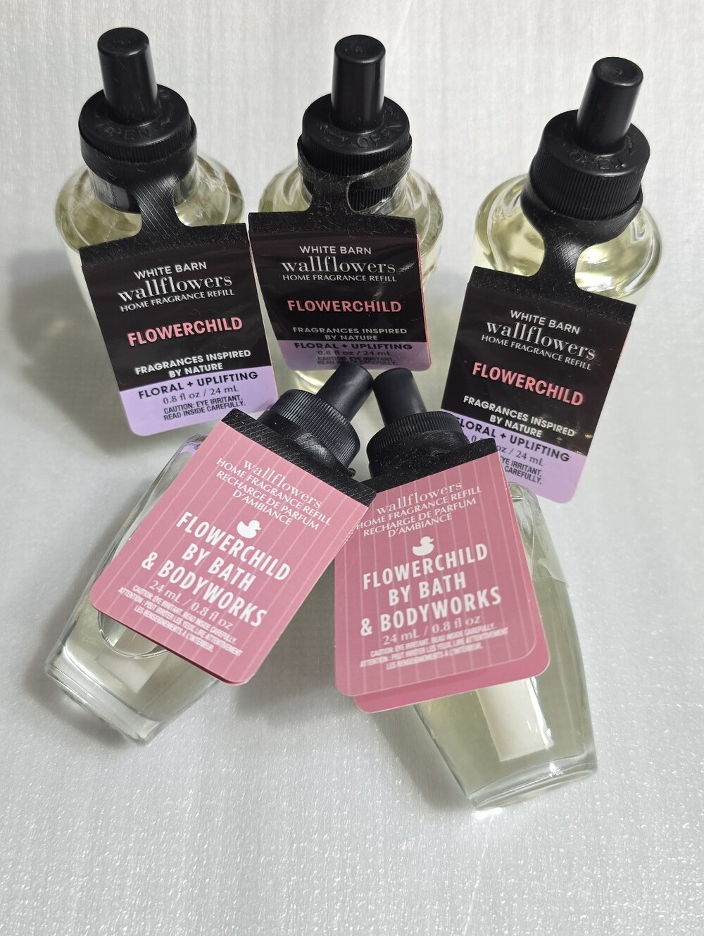 NWT White Barn Bath & Body Works Wallflowers Home Fragrance Refill Flowerchild 5